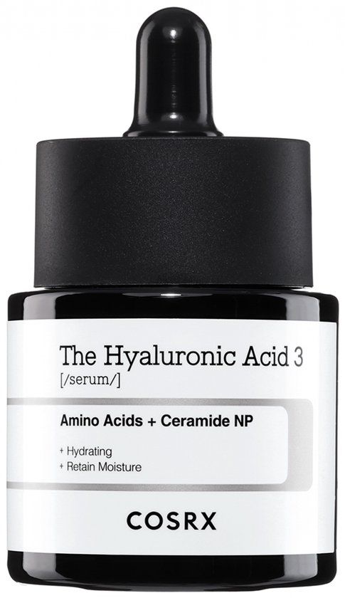 COSRX The Hyaluronic Acid 3 Serum 20 ml - Alcoholvrij, Parfumvrij, Verstevigend - Geschikt voor alle huidtypen