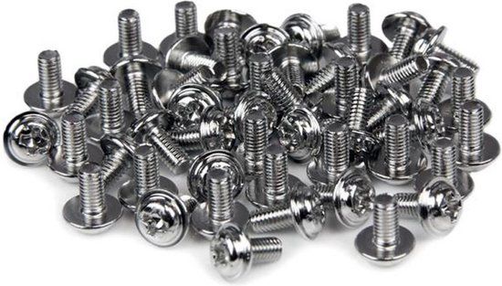 StarTech.com M3 x 1/4 inch Lange Computerschroeven 50 stuks