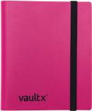 Vault X 4-Pocket Strap Binder - Verzamelmap - 160 Kaarten/ Roze