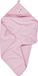 Playshoes kinderhanddoek, badstof handdoek met capuchon, eenhoorn, katoen, roze