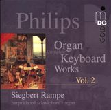 Outhere Philips Siegbert Rampe: Complete Keyboard Works Volume 2 (CD)