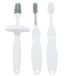 Oopsy Ensemble de brosses à dents 3 marches Gris