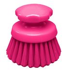 Maya Professional Tools 54134-3 ronde borstel middelharde borstelharen, FBK/levensmiddelhygiëne, 125 mm diameter, rood