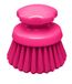 Maya Professional Tools 54134-3 ronde borstel middelharde borstelharen, FBK/levensmiddelhygiëne, 125 mm diameter, rood