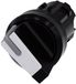 Siemens 3SU10022BC600AA0 3SU1002-2BC60-0AA0 Knevelschakelaar Kunststof frontring Zwart, Wit 1 x 45 ° 1 stuk(s)