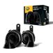 HELLA 3FH 012 010-121 Meertonige luchthoorn - TE16S - 12V - 110dB(A) - Frequentiebereik: 400/500Hz - Electrisch - Behuizingskleur: Zwart - Stekker: Honda - Set