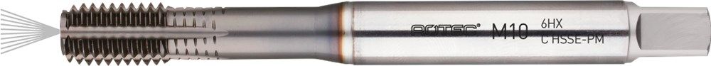 Rotec HSSE Roltap Metrisch met koeling M 5x0,8 TiCN - 353.0500TK