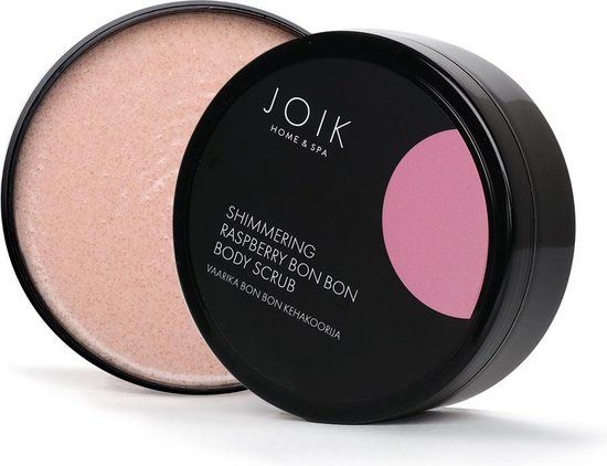 JOIK Home & Spa Body Scrub Shimmering Raspberry BonBon - 210 gr