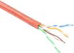 ACT EP850H CAT6 U/UTP PVC Patchkabel Souple Rouge - 100 mètre