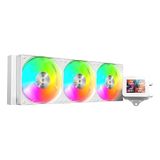 Vloeistofkoeling: Cooler Master Vloeistofkoeling: ARGB-koelsysteem van 360 mm, beschikt over aanpasbare verlichting