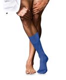 FALKE No. 9 Pure Fil d´Écosse katoenen sokken voor heren - Blauw, Maat 45-46