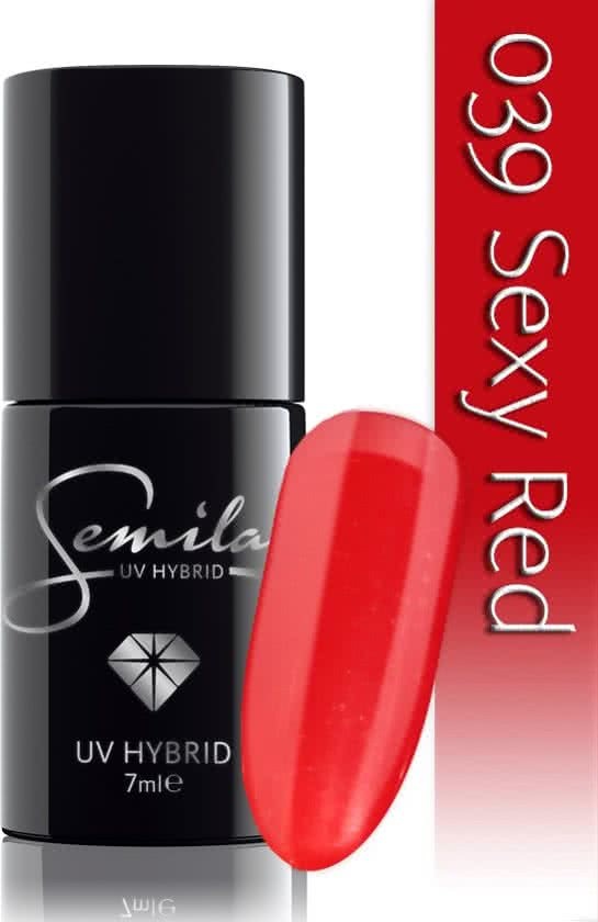 SEMILAC 039 UV Hybrid Sexy Red 7 ml