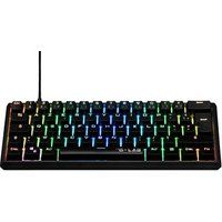 The G-Lab Keyz Thallium Mechanisch Toetsenbord 60% USB Azerty Frans Blauw Zwart