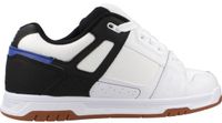 DC Shoes Stag - Heren Sneakers Skater Skate Schoenen Leer Wit DC01813-100