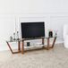 Asir Group Amalfi TV-standaard | GEHARD GLAS | Walnoot