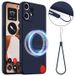 CMF Phone 2 Pro Coque en Silicone Liquide - Compatible MagSafe - Bleu Foncé