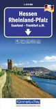 Kümmerly+Frey Hallwag Kümmerly+Frey Regional maps - Germany- Rhineland-Palatinate Saarland / Hessen, Frankfurt