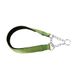 Ferplast Halfronde hondenhalsband van nylon, gevoerd, anti-trek, voor hondentraining, maat ML (halsomtrek 40-50 cm), groen