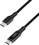 LogiLink CU0181 USB-kabel USB 2.0 1 m USB C Zwart