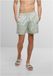 Urban Classics Embroidery Zwemshorts S Mintgroen/Blauw