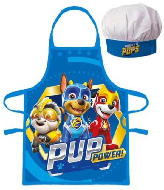 4KidsOnly Paw Patrol Mighty Pups kinderschort met twee delen