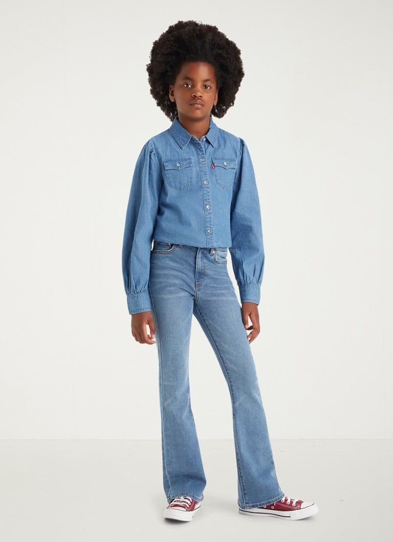 Levi's 726 High Rise Flared Jeans with Stretch