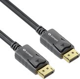 sonero 8K Displayport Kabel 1.4v 2 m Zwart