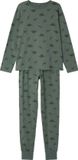 TWO SOON NAME IT Jongens Pyjama Lange Mouw Gebloemd Katoen Elastaan Laurel Wreath 134/140