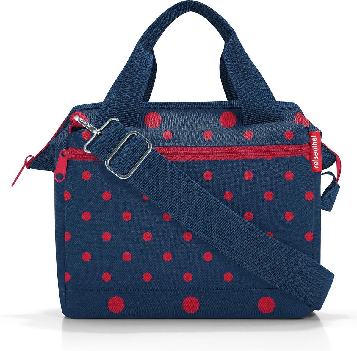 reisenthel Allrounder Cross Schoudertas - Mixed Dots Red Rood - 4L