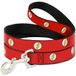 Buckle-Down Flash Logo Rood/Wit/Geel Hondenriem, 6'