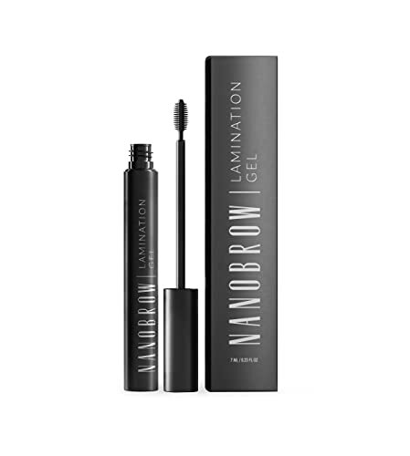 Nanobrow Transparante Wenkbrauwgel - wenkbrauwstyling en make-up, 2 in 1