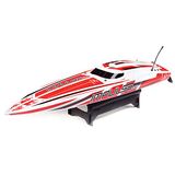 Proboat Impulse 32" borstelloze diepe V RTR met smart, wit/rood