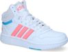 adidas Hoops Mid 3.0 Hohe Sneaker Unisex Weiß Rosa Größe 38