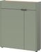Germania Schoenenkast 1392-629 GW-Ameca, taupe groen/Navarra-eiken repl., geringe diepte, 140 x 83 x 18 cm