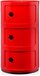 Kartell Componibili Kast - Rood - 58cm
