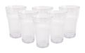 Bastilipo PRISMA - verpakking met 6 glazen, 400 ml, model Empire State, transparant