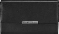 Esquire Helena Portemonnee Leer 18 cm - Dames - Horizontaal - Zwart
