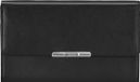 Esquire Helena Portemonnee Leer 18 cm - Dames - Horizontaal - Zwart