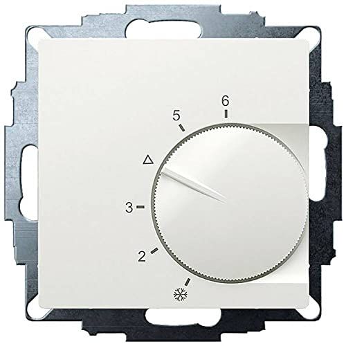 Eberle UTE 1003-RAL9010-G-55UP-kamerregelaar, 5-30C, AC 230V, 1 opener, 10 A