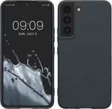 kwmobile telefoonhoesje geschikt voor Samsung Galaxy S22 - Hoesje voor smartphone - Back cover in bosbesblauw