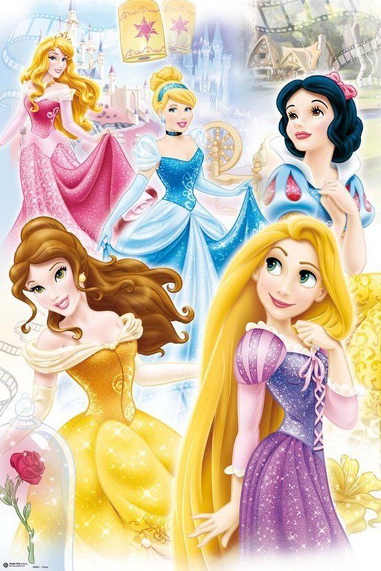 Disney Princess Group Poster - 61x91.5cm