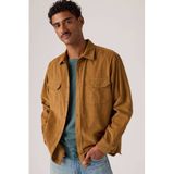 Levi's Jackson regular fit corduroy casual overhemd - bruin