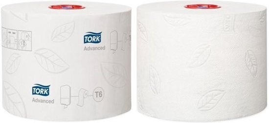 - Tork Midsize Toiletpapier 2laags Wit T6 Advanced