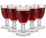 Sendez 6 verres à vin, 310 ml, sur pied, soleil, verres à vin blanc, verres à vin rouge, verres à boire