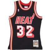 Miahea Maillot de basket-ball pour hommes, maillot foncé NBA 1992 n° 32 Harold Miner Miahea, couleurs originales de l'équipe