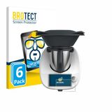 BROTECT - Screenprotector voor Vorwerk Thermomix TM6 - Folie Beschermfolie transparant 6 Stuks