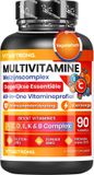 Vitastrong Multivitamine – Breed Spectrum Multivitaminen voor Energie, Immuniteit & Algeheel Welzijn – 13 Essentiële Vitaminen, Premium Kwaliteit, Geschikt voor Mannen & Vrouwen, Veganistisch