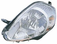TarosTrade 37-0391-L-8897 elektrische koplamp chroom met paarse stekker naar 2008 links