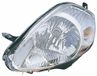 TarosTrade 37-0391-L-8897 elektrische koplamp chroom met paarse stekker naar 2008 links