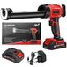 HEYLAD EU-specificatie LED-afdichtingspistool - Rood, met accu en oplader